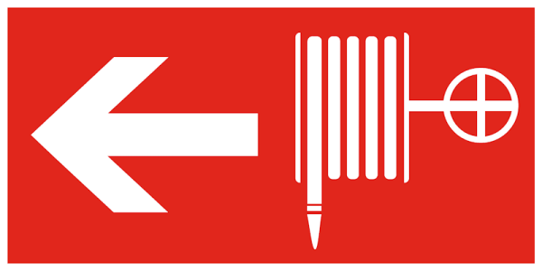 Бирка на пожарный шкаф