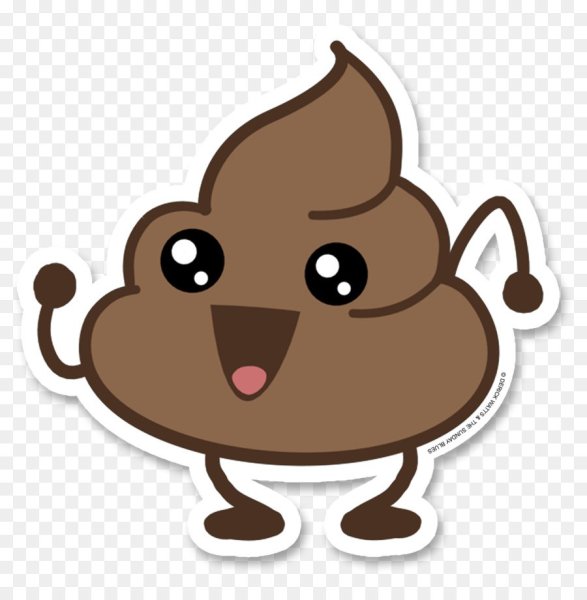 Стикер какашка