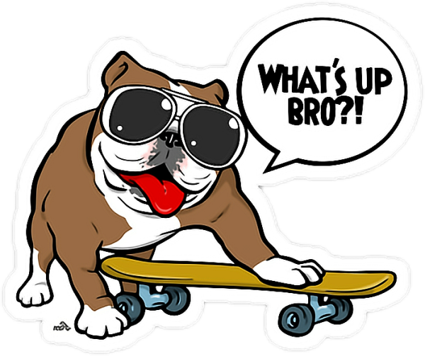 Стикер как ты бро