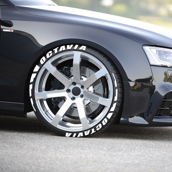 Наклейки на покрышки автомобиля