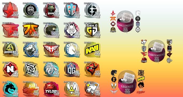 Наклейки КС го 2020