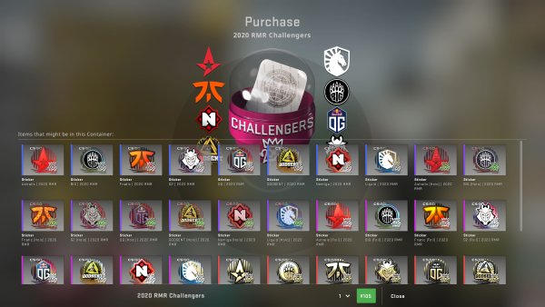 Наклейки КС го 2020