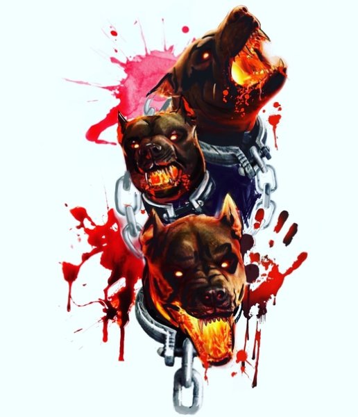 Символ воина Цербера