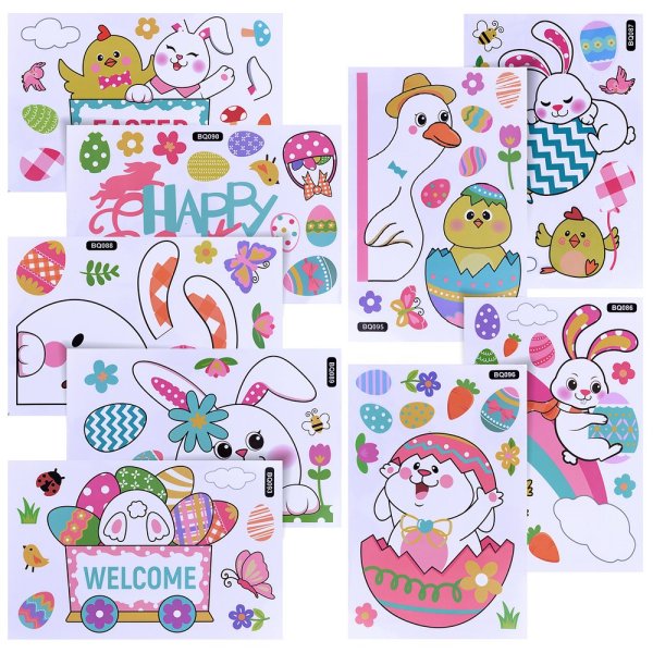 Цыпленок витраж