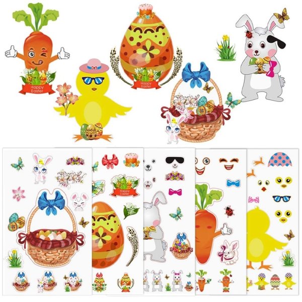 Пасхальные наклейки