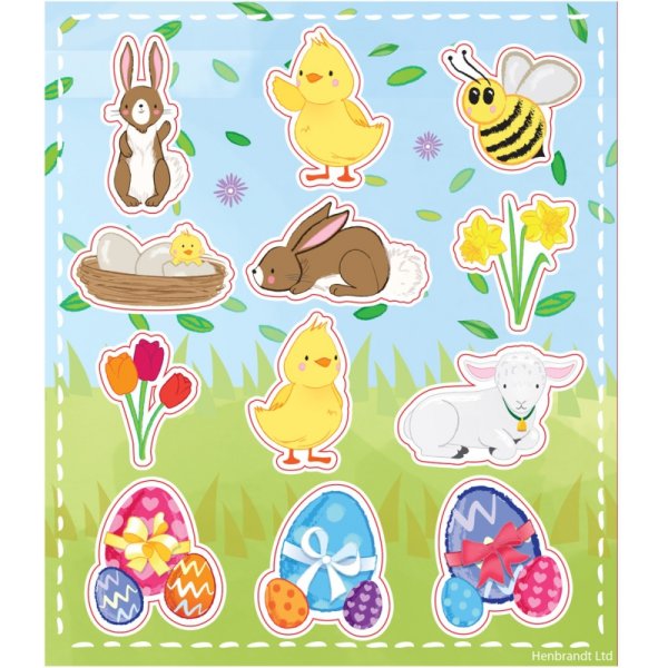 Распечатки украшения для Пасхи