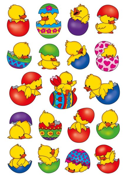 Наклейки на Пасху