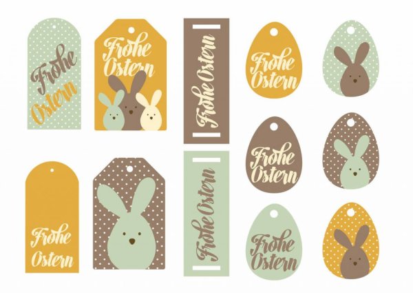 Наклейки для яиц на Пасху