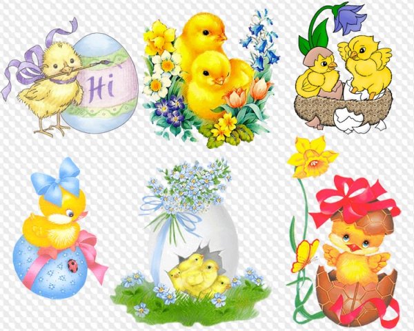 Наклейка уголок Пасха