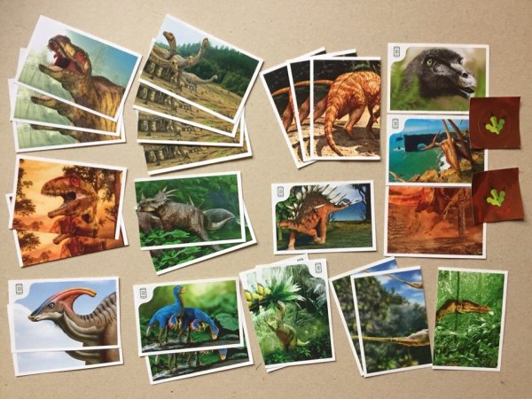 Динозавры (с наклейками)