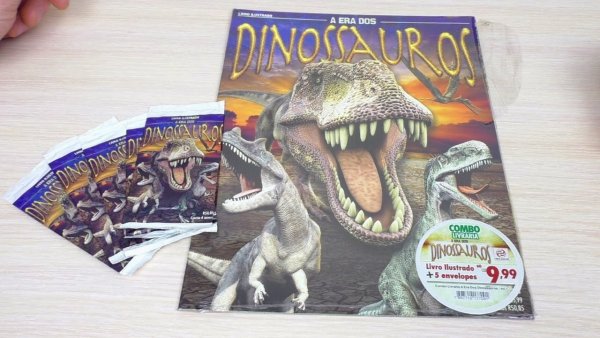 Дикси динозавры наклейки альбом