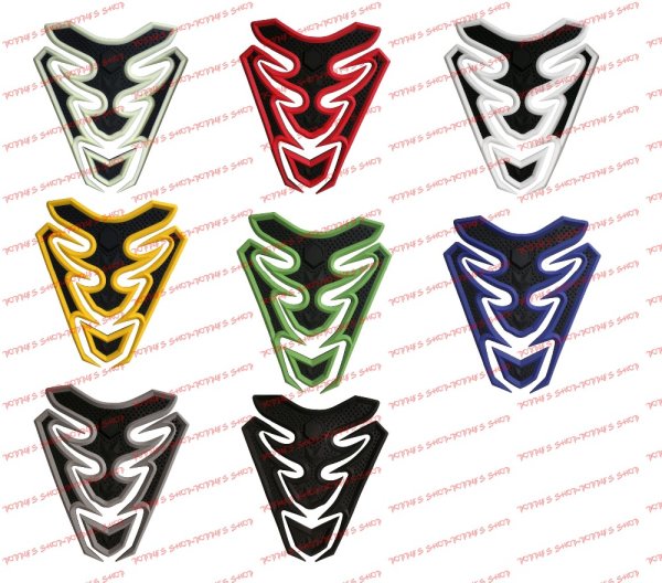 Наклейки на бак мотоцикла боковые