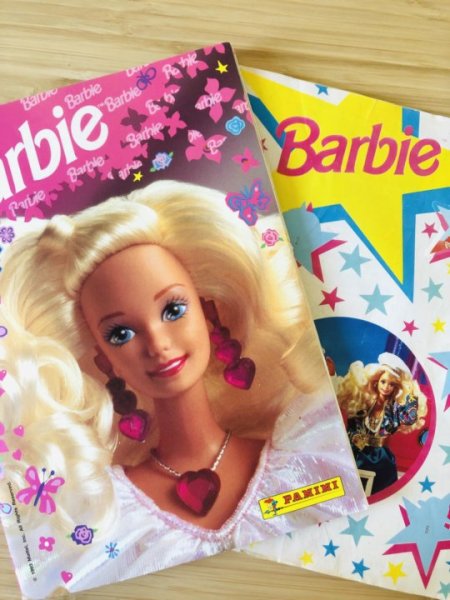 Наклейки Panini Барби мода 1995 год