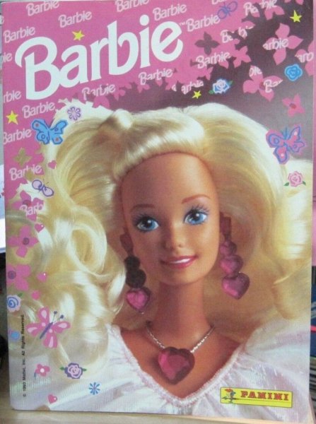 Журнал Barbie 90-х с наклейками