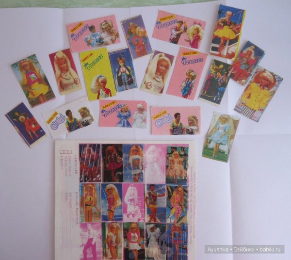Буклеты Барби 90-х