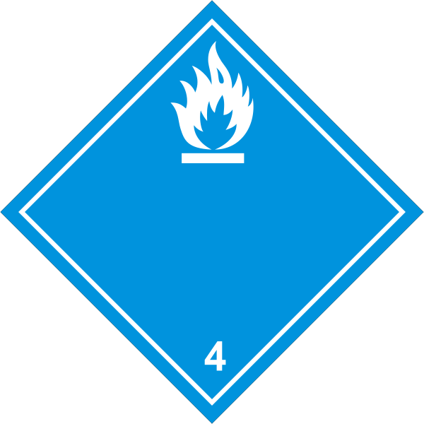 4 Класс опасности опасных грузов