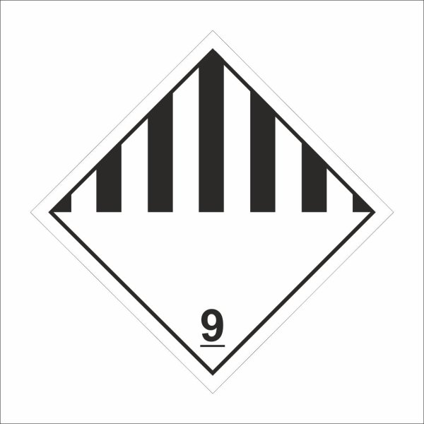 Опасный груз класс 9 (Прочие опасные вещества и изделия)