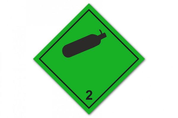 Знак опасности. Класс 2.1 невоспламеняющиеся ГАЗЫ.