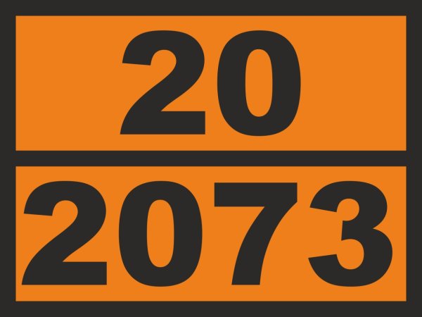 Табличка опасный груз 25 1072