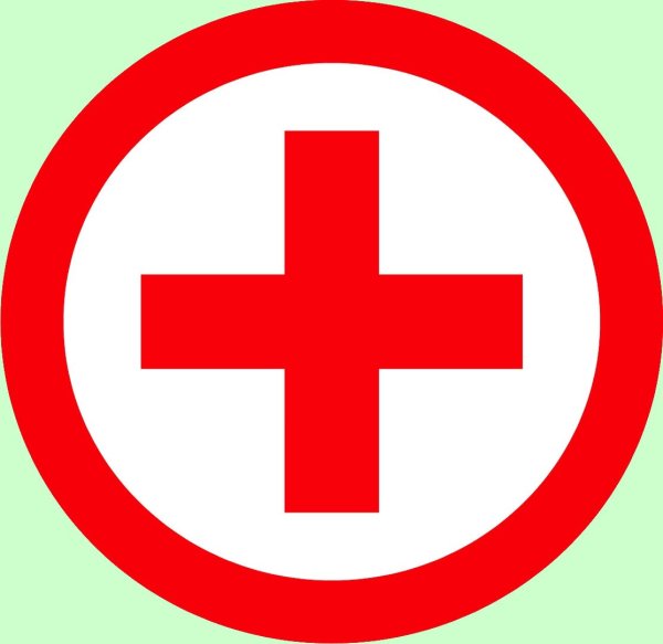 Красный крест в Красном круге