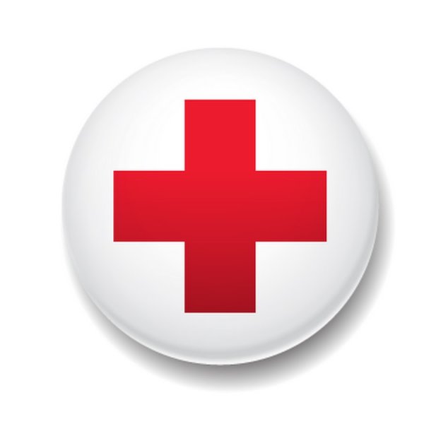 Изолятор с красным крестом