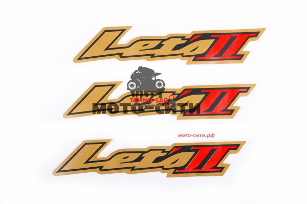 Наклейки Suzuki Lets 2