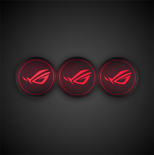 Наклейки на вентилятор ASUS ROG Strix