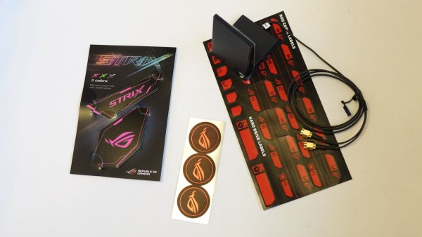 ROG Cable Labels применение наклеек