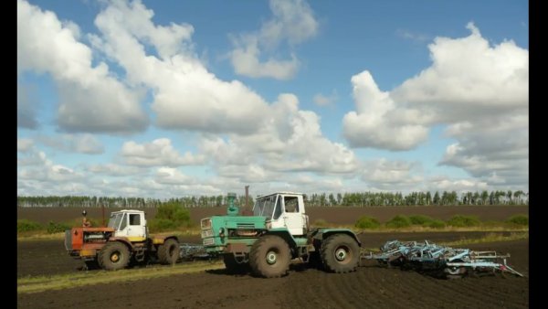 Т-150 трактор запуск