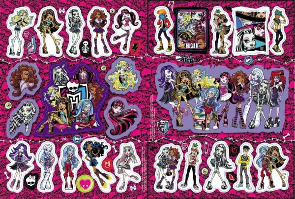 Стикеры Монстер Хай