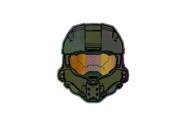 Мастер Чиф наклейка КС го