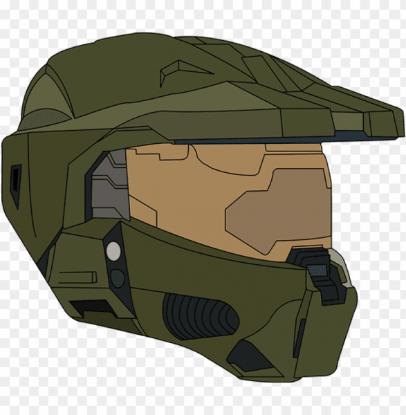 Шлем мастера Чифа лого Halo