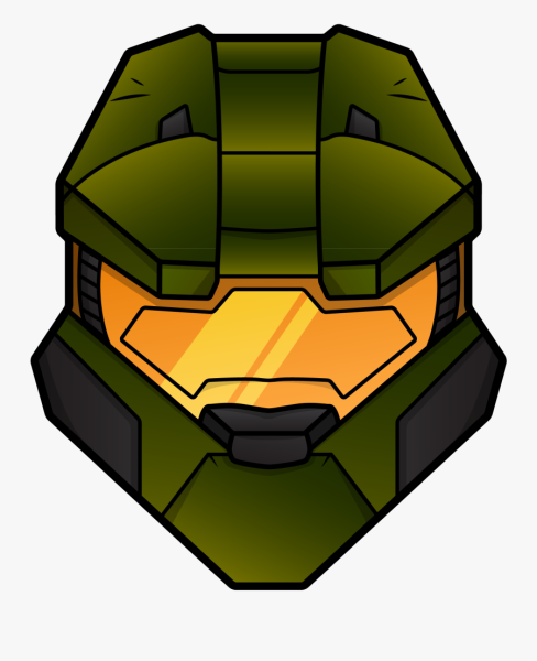 Векторная маска Halo
