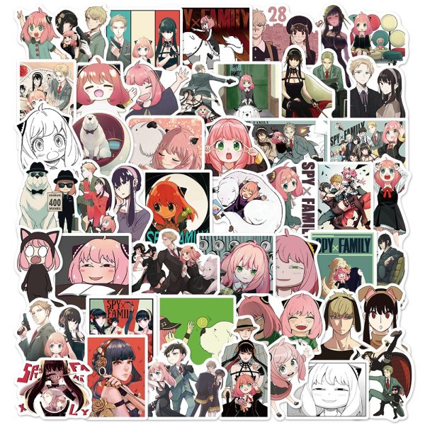 Мармелад Spy Family наклейки