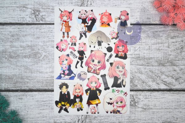 Семья шпиона Стикеры