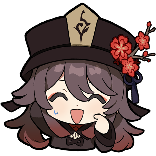 Сяо Геншин Чиби Стикеры