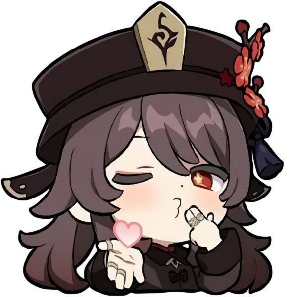 Стикеры Геншин