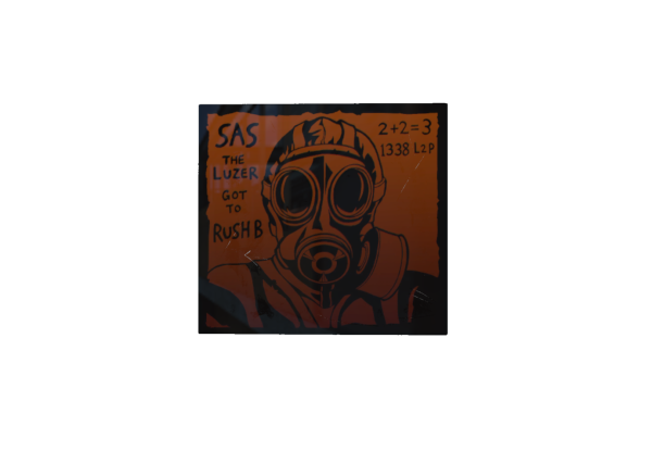 Постер SAS наклейка КС го