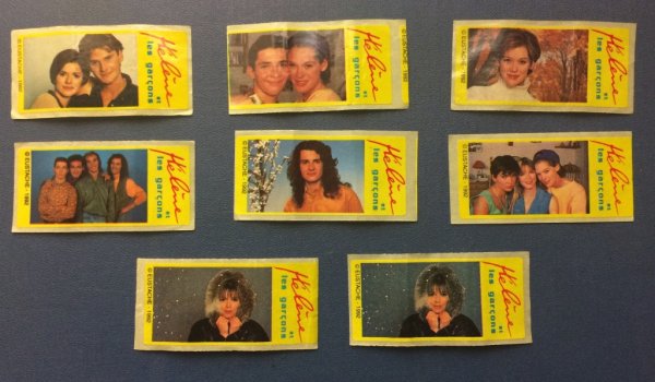 Вкладыши из жвачек сериал Элен и ребята