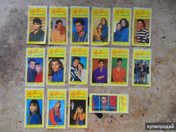 Элен и ребята наклейки Panini