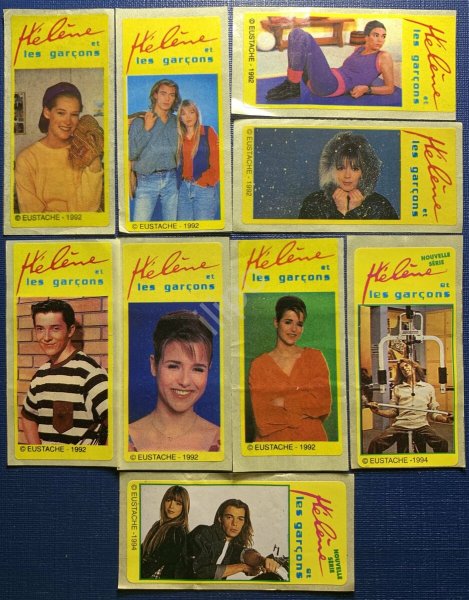 Наклейки из жвачки Элен и ребята