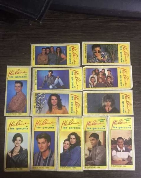 Элен и ребята наклейки от жвачек