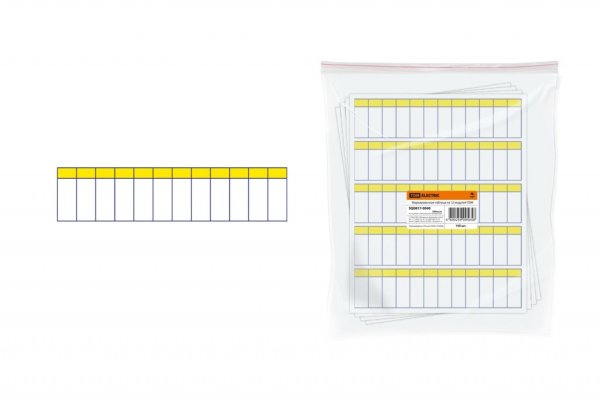 Маркировочная таблица на 12 модулей sq0817-0040 TDM