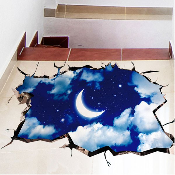 Наклейка на стену Луна