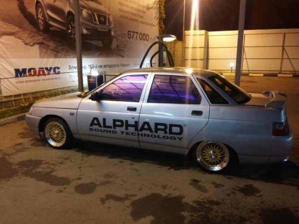 Наклейка Лада 2110