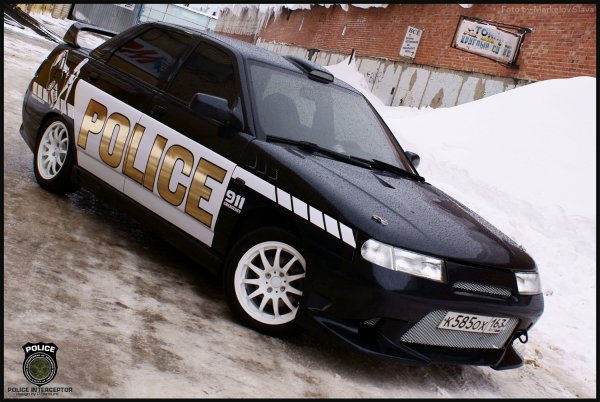 Лада 2110 вид сбоку