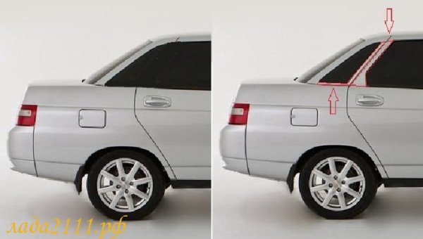 Наклейки на лобовое ВАЗ 2110 опер