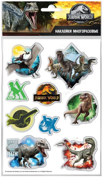 Наклейки для журнала плей до мир Юрского периода