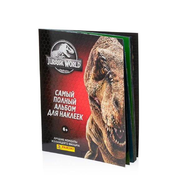 Коллекция наклеек Jurassic Панини