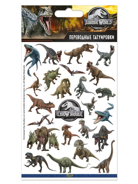 Panini наклейки Jurassic